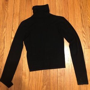 Black long sleeve sweater